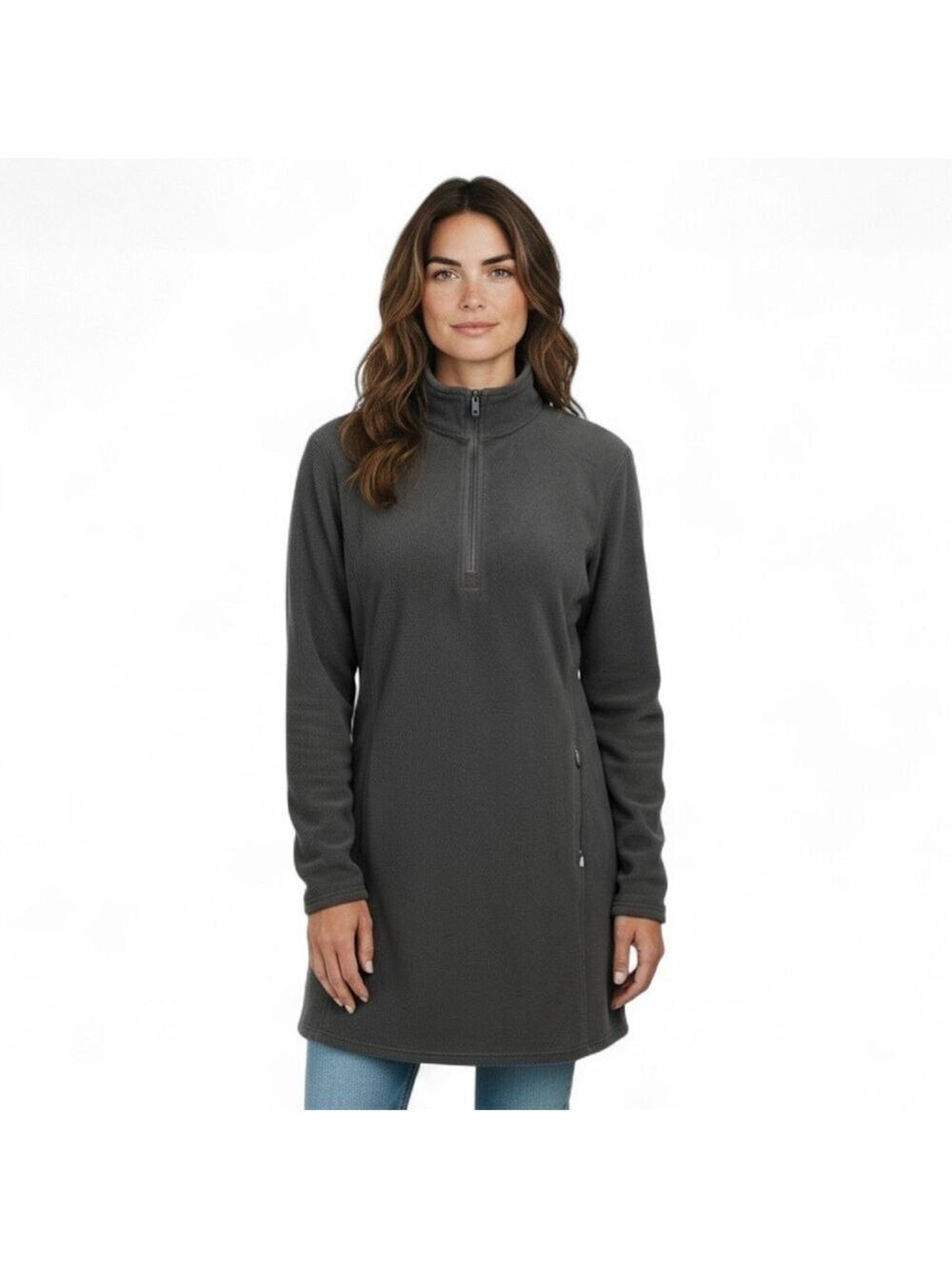 NWT Pudolla Women’s Size M Black Fleece Dress